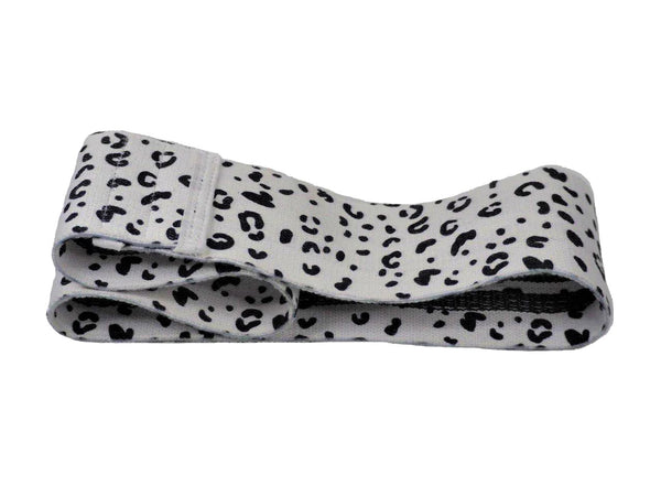 Medium Resistance Hip Band - Black & White.