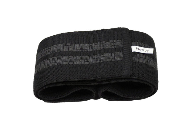 Heavy Resistance Hip Band - Black.